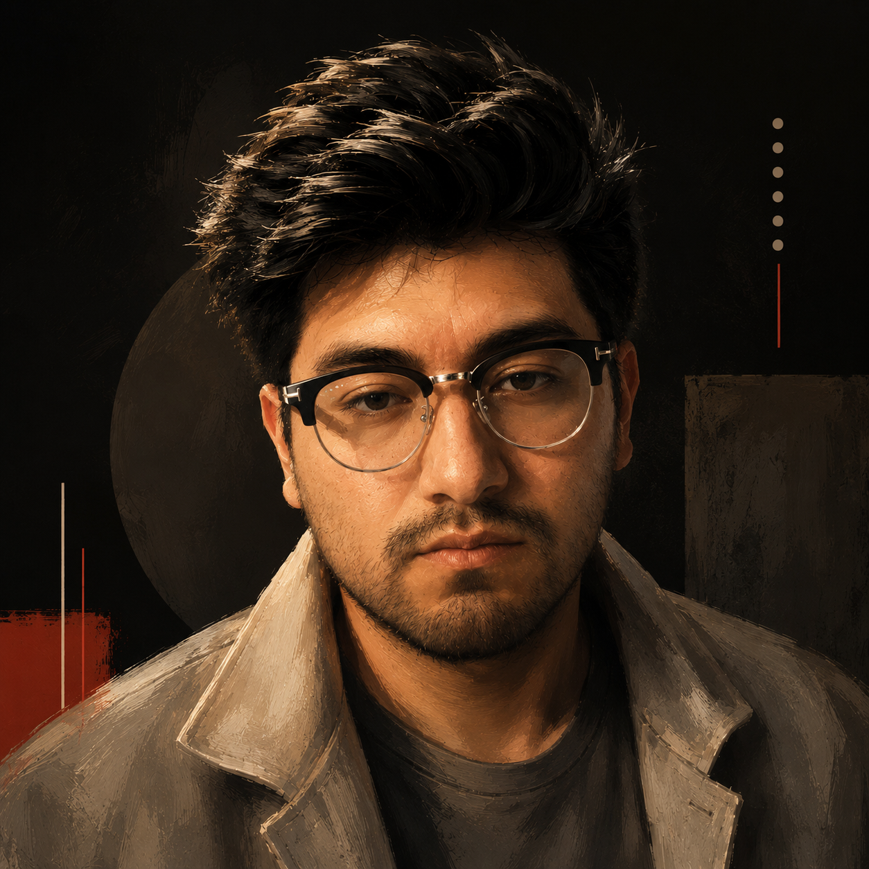 Foto de perfil en modo oscuro B